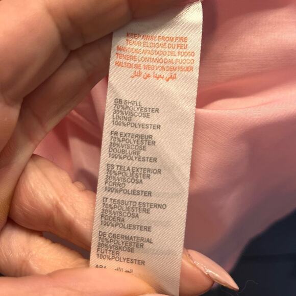 Yumi Kim Pink Embroidered Skater Mini Dress Size 6/8 - Picture 6 of 9